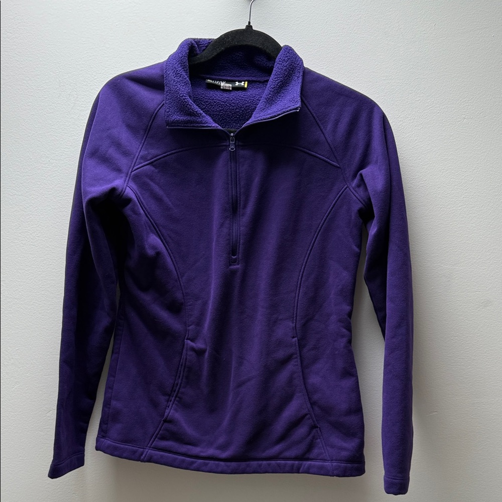 Under Armour Deep Purple Fleece Top